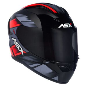 capacete asx – design aerodinâmico, segurança e vários grafismos